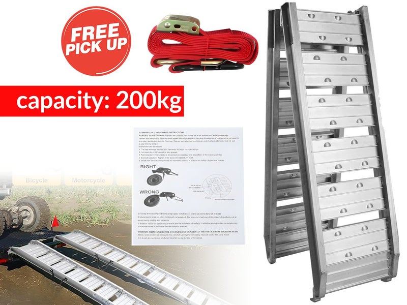 Aluminum Folding Ramp 200KG - (NZ Clearance) Carousel 1