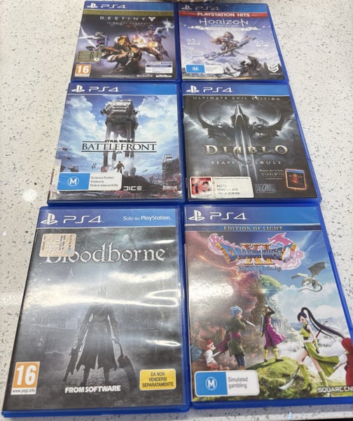 PS4 Games Carousel 1