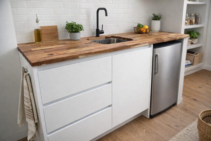 Kitchenette / Laundry Unit. new 1700-mm wide *Fully Assembled* Carousel 1