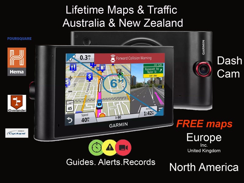 Garmin nuviCam LMT NZ & AU. "Free" Europe, N.America + much more Carousel 1