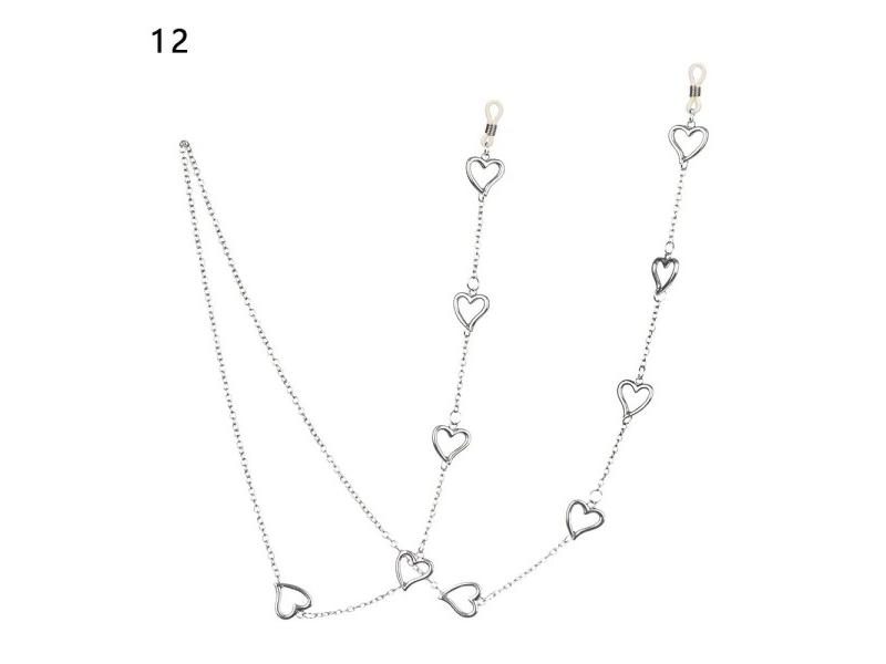 Fashion Star Moon Metal Sunglasses Chain Non-slip Vintage Eyeglass Lanyard Carousel 1