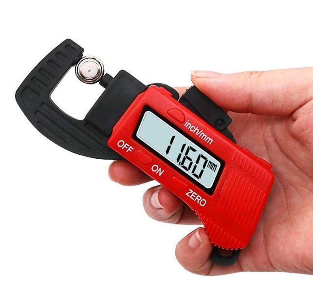 Portable Digital Thickness Gauge High Precision Electronic Measuring Tool Carousel 1