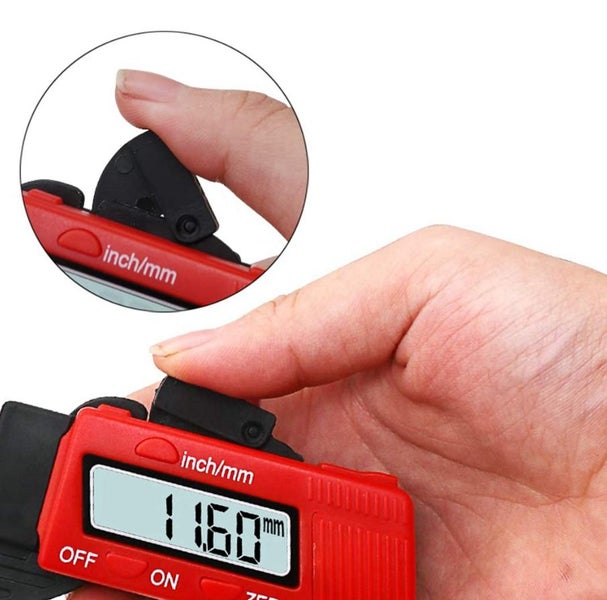 Portable Digital Thickness Gauge High Precision Electronic Measuring Tool Carousel 2