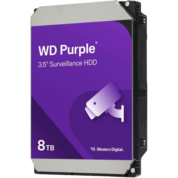 WD Surveillance Purple 8TB 3.5" Internal HDD SATA3 - 256MB Cache - 24x7 always Carousel 2