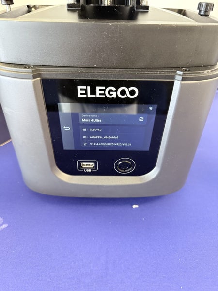 ELEGOO Mars 4 Ultra 9K MSLA Resin 3D Printer Carousel 3