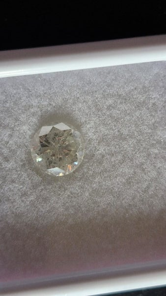 $1 RES * Valuation $7,467.00 * 1.06ct Round Large WHITE Diamond Loose IGL CERT Carousel 19