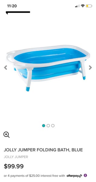 Jolly jumper baby bath- $1 reserve Carousel 1