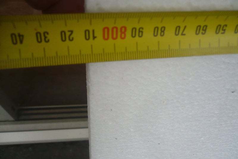 Polystyrene for under glass tanks. Carousel 4