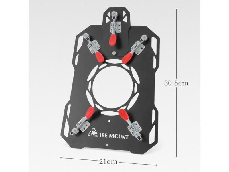Hot Tent Stove Jack Camping Stove Jack Stainless Steel Clip Tent Protector For Carousel 1