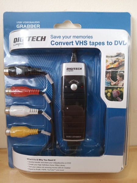 Digitech usb 2.0 video & audio grabber (convert vhs to dvd) (new old stock) Carousel 2