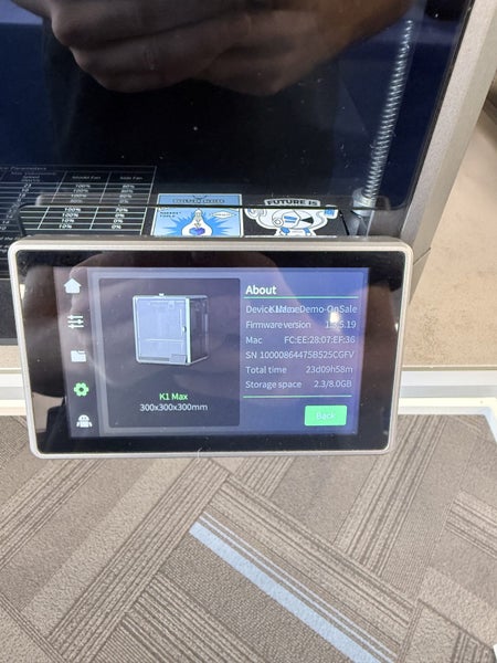 Creality K1 Max 3D Printer Carousel 3