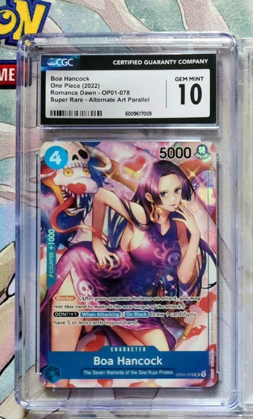 CGC 10 One Piece BOA alt art - Romance Dawn Carousel 1