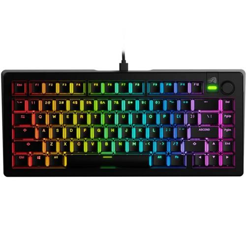 Glorious GMMK 3 75% Prebuilt Keyboard - Black Carousel 1