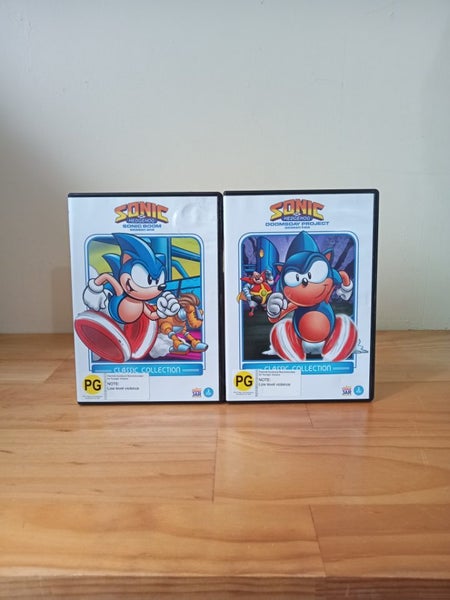 Sonic the hedgehog season 1 and 2 (original 90s series)