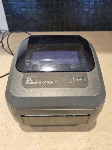 Zebra GK420D thermal label printer Carousel 1