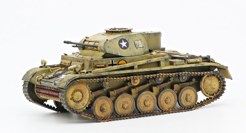 German Panzer II (Academy, 1/35) Finished Model Carousel 1