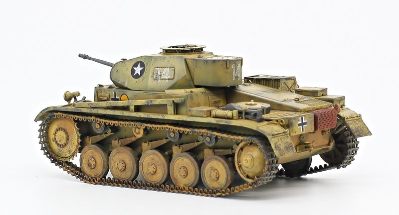 German Panzer II (Academy, 1/35) Finished Model Carousel 2