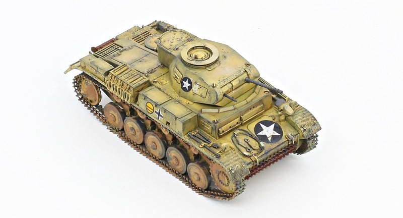 German Panzer II (Academy, 1/35) Finished Model Carousel 12