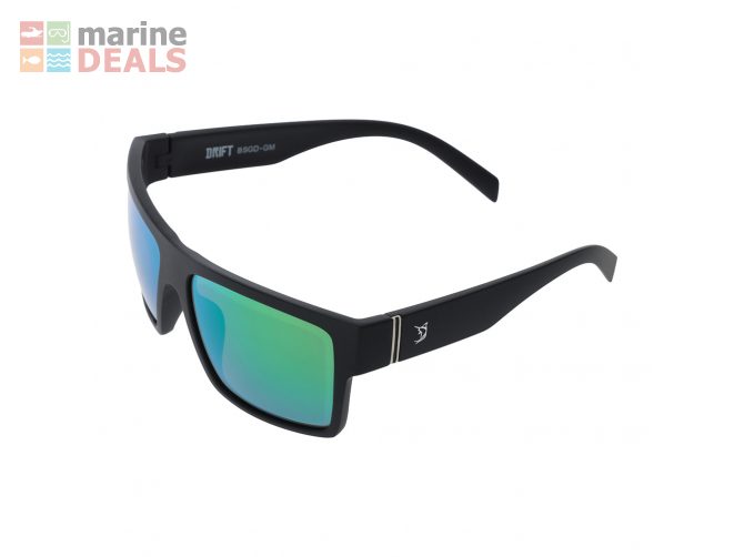 Bonze Drift Polarised Sunglasses Matte Black Fram… Carousel 1