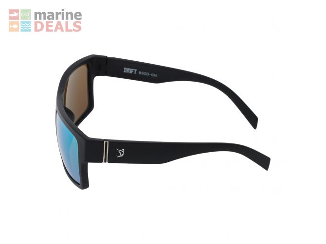 Bonze Drift Polarised Sunglasses Matte Black Fram… Carousel 3