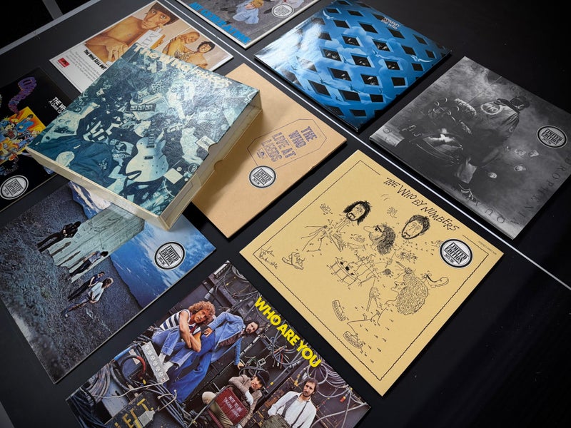 The Who PHASES Vinyl Box Set. German Polydor 1981 - 11 LPS! Carousel 20