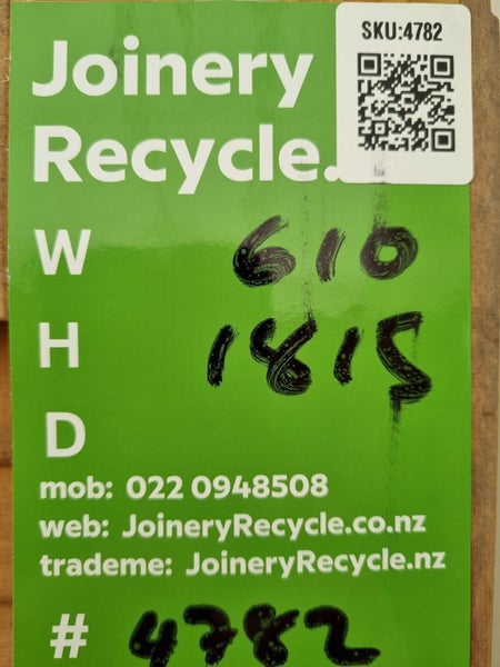 Pair Cupboard Doors- Faux Slat Style - 610 W x 1815 H [#4782 SF] Carousel 5