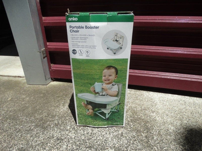 Kmart Portable Booster Chair - Brand new Carousel 1