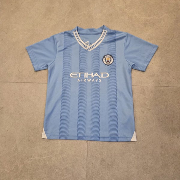 Manchester City Football Jersey Children's Size 11-12Y Carousel 1