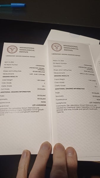 2ct diamond/platinum ring Carousel 4