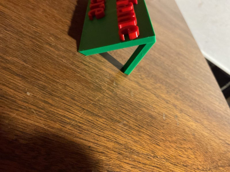 Customised name plates (Christmas theme!!!!) Carousel 2