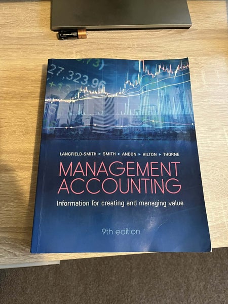 Management Accounting, 9th edition Carousel 1