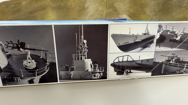 Revell 1/72 scale Gato class submarine Carousel 6