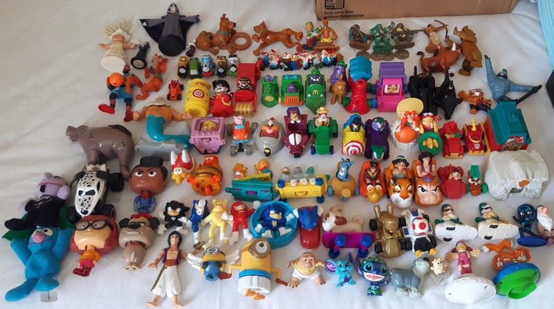 Bulk Mcdonalds Toys, vintage and new Carousel 2