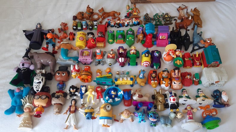 Bulk Mcdonalds Toys, vintage and new Carousel 1