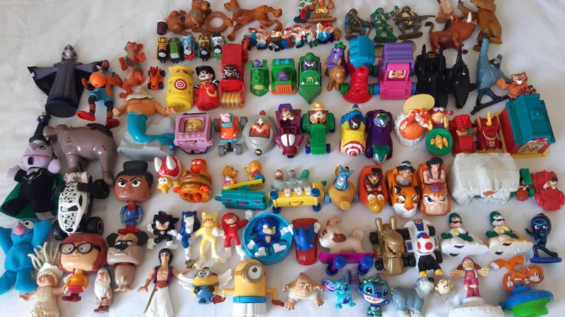 Bulk Mcdonalds Toys, vintage and new Carousel 9