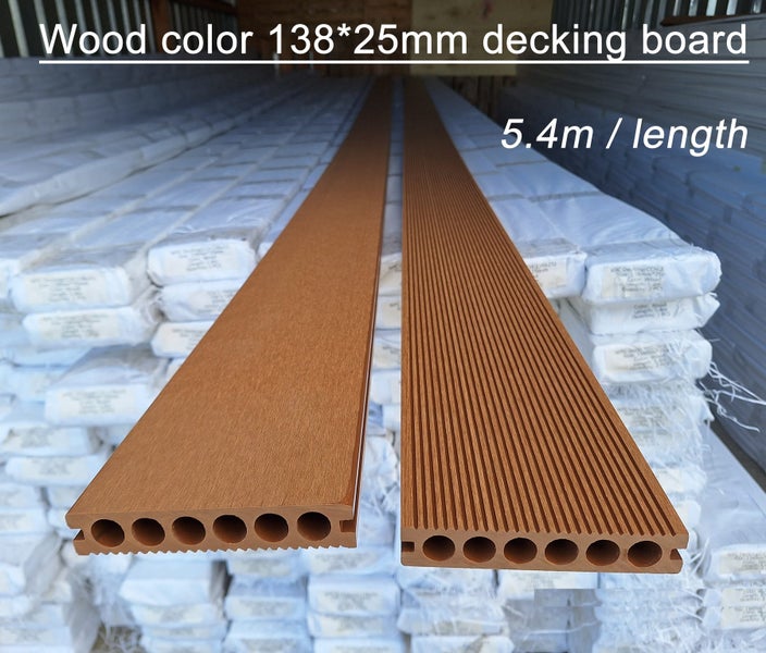 Decking WPC Composite Decking Wood Plastic Decking Board 5.4mX138mmX25mm Carousel 1