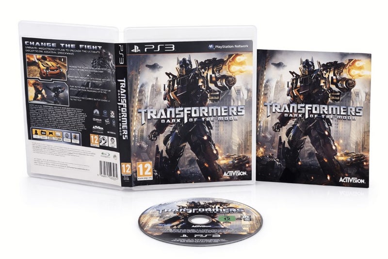 TRANSFORMERS: Dark of the Moon (PS3 UK PRINT) *EXCELLENT & COMPLETE* Carousel 1
