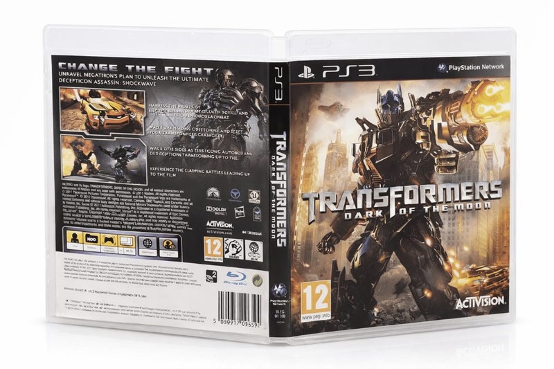 TRANSFORMERS: Dark of the Moon (PS3 UK PRINT) *EXCELLENT & COMPLETE* Carousel 2