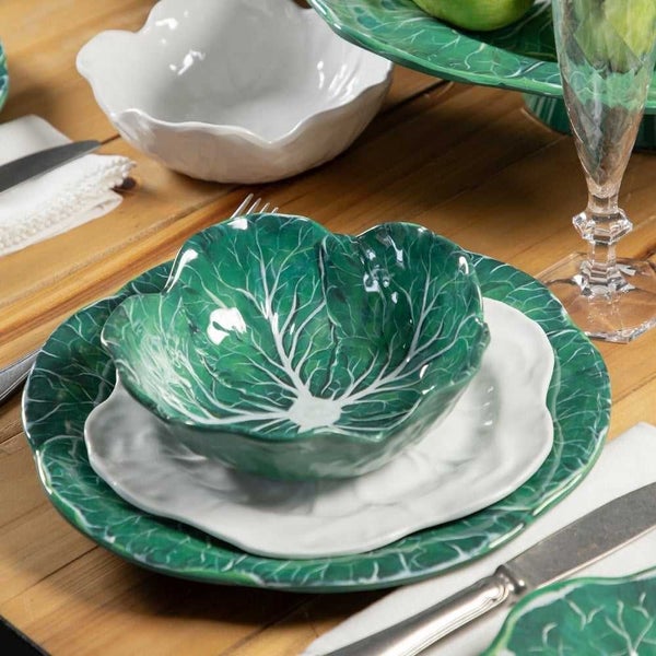 Baci Milano Botanica Dinner Plate Green 28cm Carousel 2
