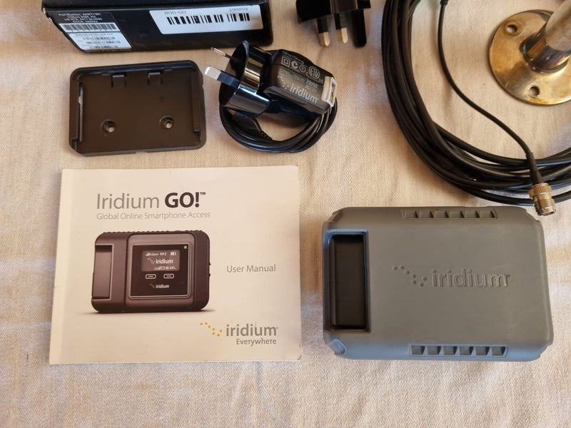 Iridium Go c/w External Aerial Carousel 2