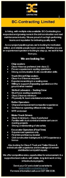 B Christiansen Contracting Ltd Carousel 1