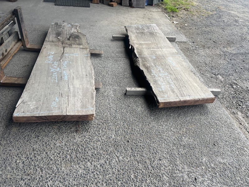 (Eco-Friendly) Two Solid Rata Slabs – Rare Native Hardwood Carousel 1