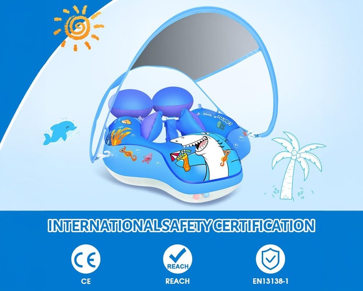 Inflatable Baby Swim Ring / Seat Carousel 2