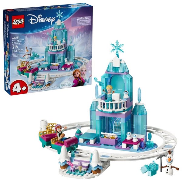 Lego Disney Elsa's Ice Castle & Snow Ride 43281 Carousel 1