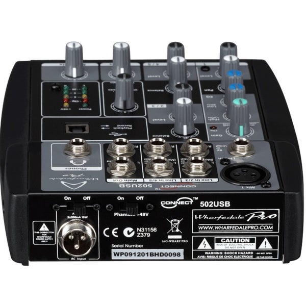 Wharfedale Pro - CONNECT 502USB Compact Mixer Carousel 4