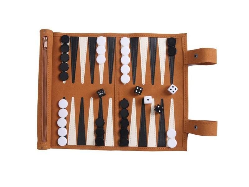 Chess Backgammon Board Game Travel Set Chess Board Set Strategy Board Game Carousel 1
