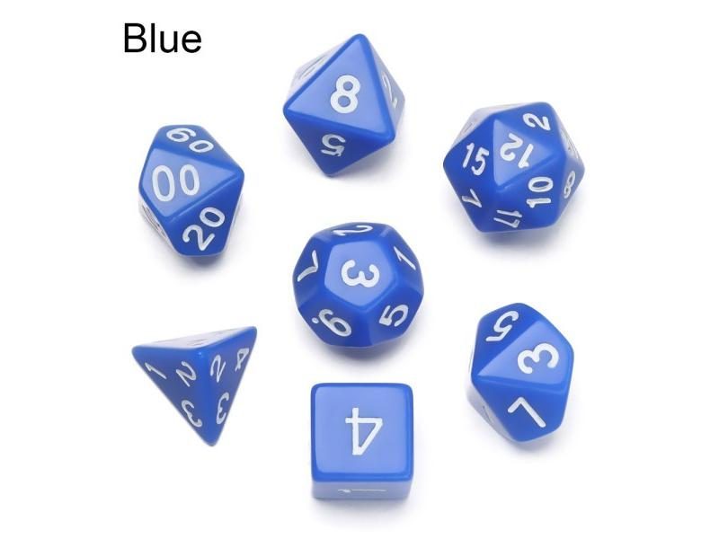 7Pcs/Set Polyhedral Dice Set Game Dice For TRPG DND Accessories Polyhedral Dice Carousel 1