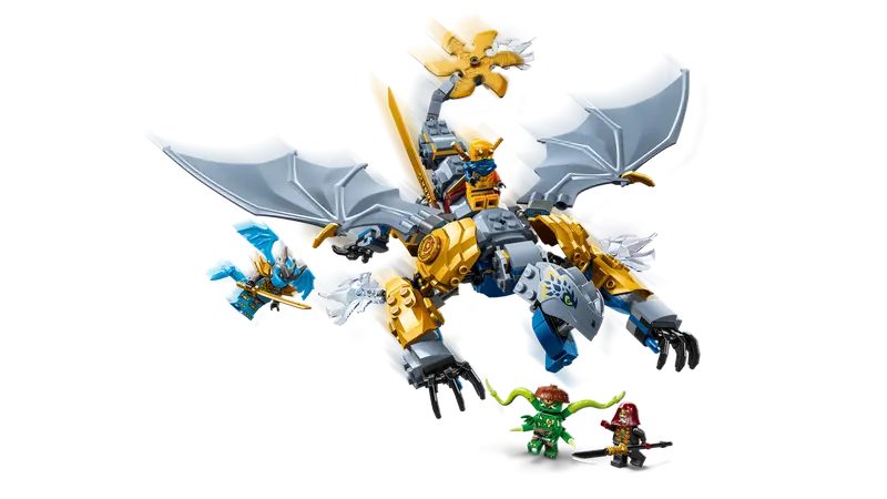 Lego Nin Ninja Dragon Riyu's Battle 71855 Carousel 2