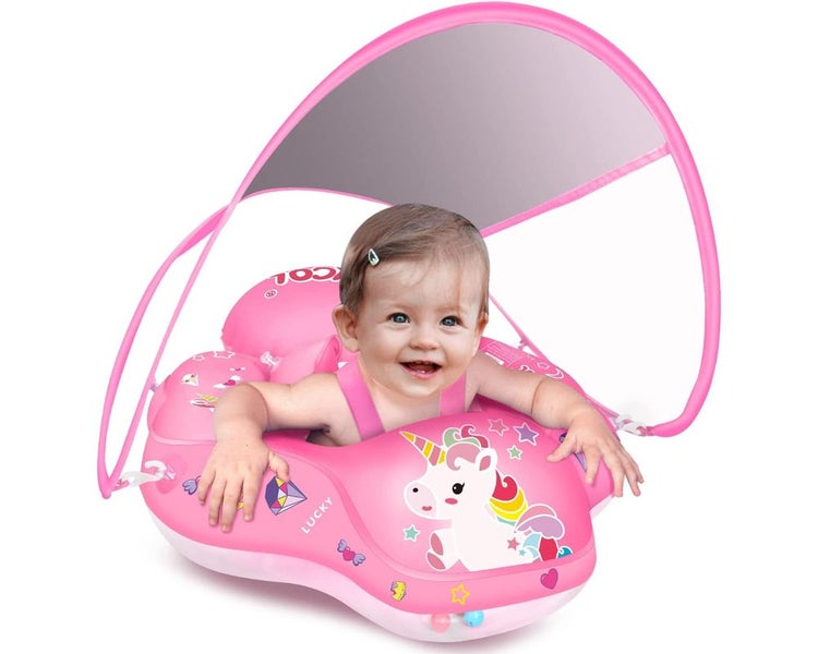 Baby Swimming Float Canopy Carousel 1