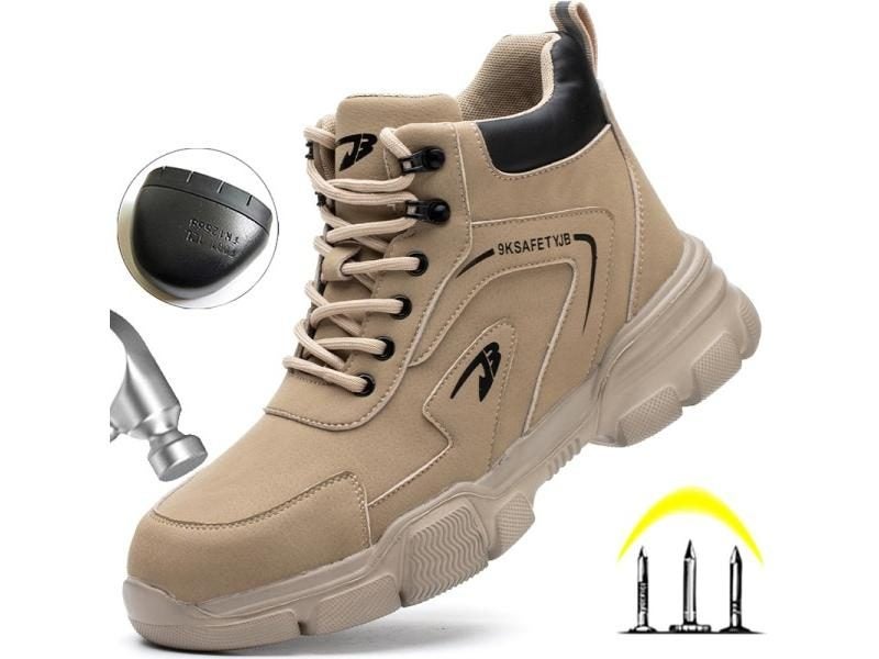 Safety Protective Boots Work Safety Shoes Men Winter Safety Boots Anti-puncture Carousel 2